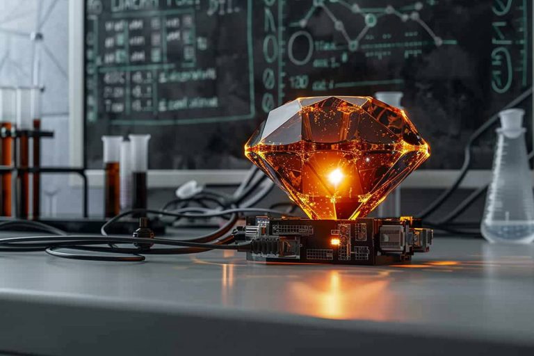 Découvrez la batterie éternelle : un diamant radioactif pour 5 000 ans d&rsquo;énergie continue