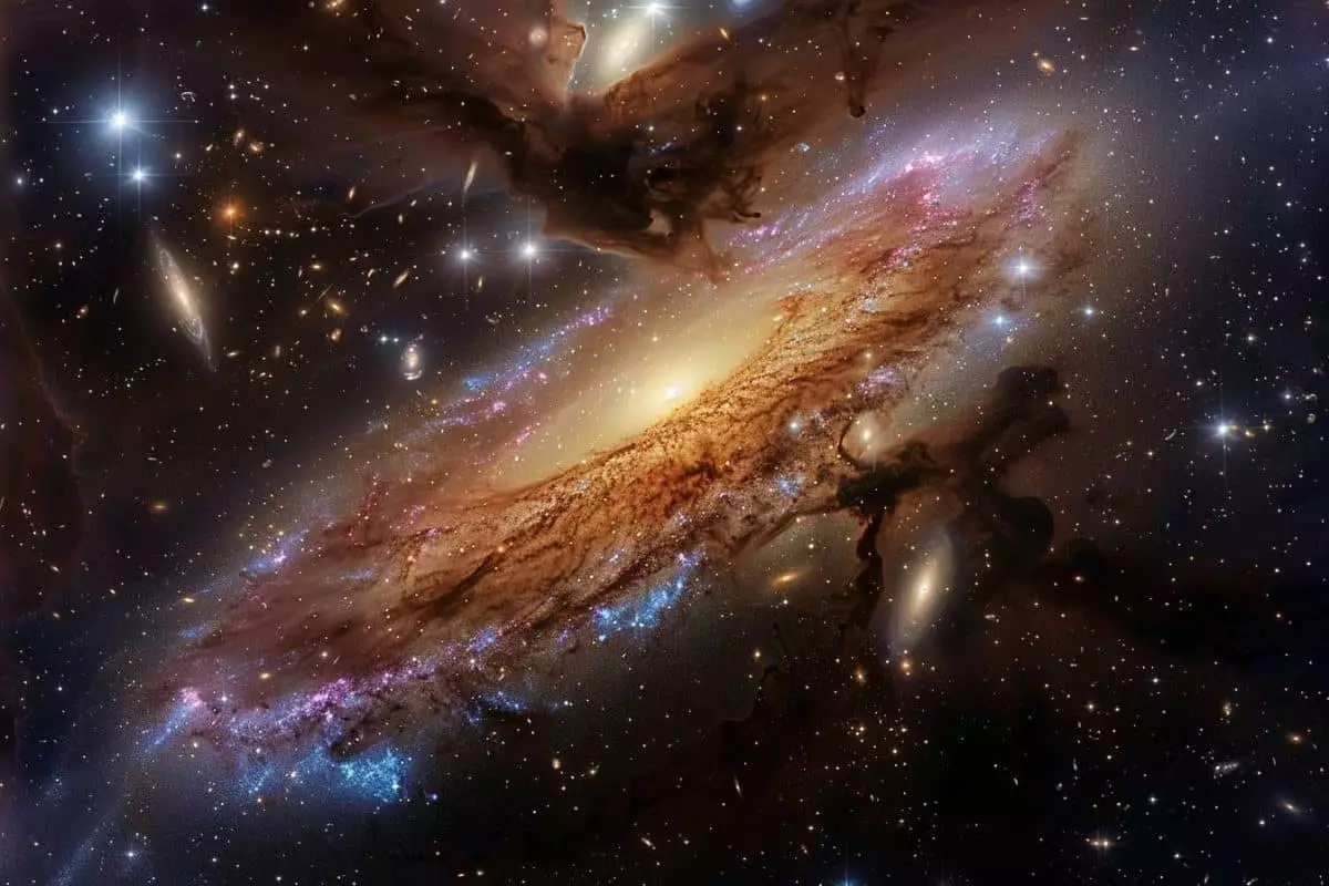 Découvrez l'incroyable Firefly Sparkle : une galaxie massive révélée 600 millions d'années après le Big Bang !