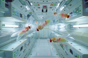 Découvrez l'incroyable mission spatiale : les mouches de fruits révolutionnent la recherche en apesanteur !