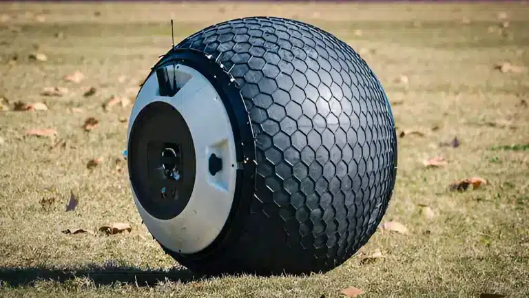 Ce robot sphérique chinois de 125 kg chasse les criminels à 35 km/h sur terre et eau avec des armes non létales