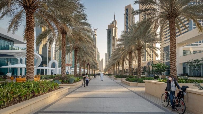 Dubaï révolutionne la marche : 6 500 km de chemins climatisés pour transformer la ville désertique en oasis pédestre
