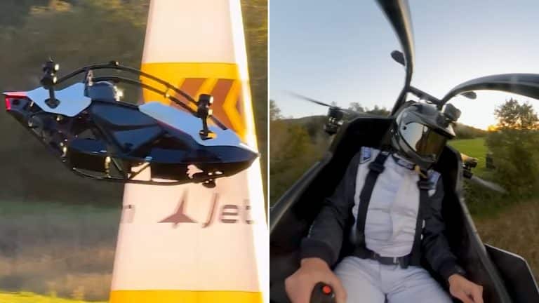 Jetson ONE dévoile la première course eVTOL au monde avec pilote à bord, marquant un tournant dans l’aviation futuriste