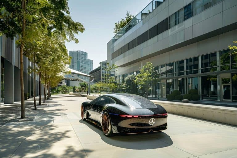 Une peinture révolutionnaire pour recharger les voitures électriques : l’audacieuse vision de Mercedes-Benz