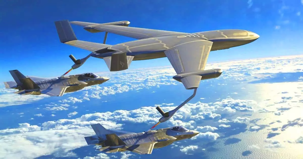 Skunk Works révolutionne l’aviation militaire : ce tanker de 2040 pourrait décoller sans pilote, défiant l’avenir des missions aériennes