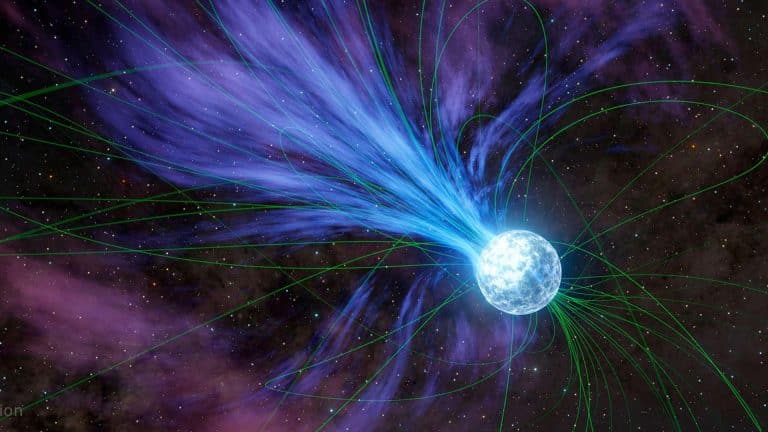 « A coupé le souffle » : ce sursaut radio cosmique, plus brillant qu&rsquo;une galaxie, provient d&rsquo;une étoile à neutrons à seulement 10 000 km