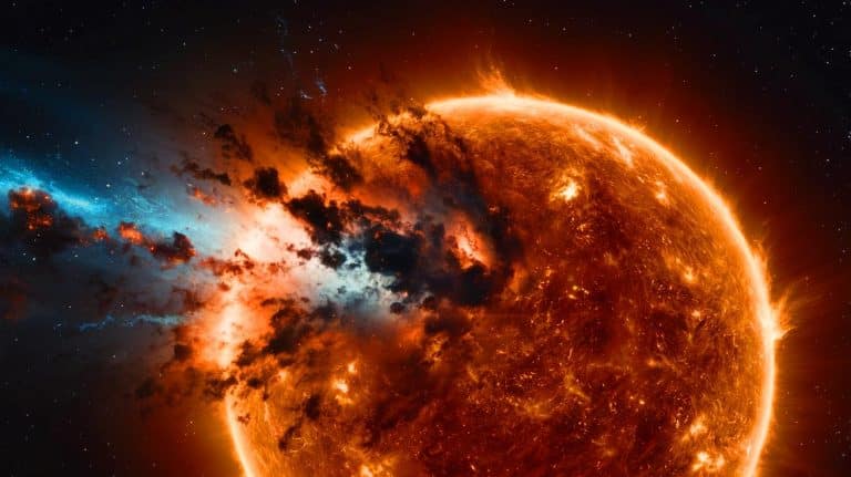 Cette éruption solaire géante dégage l’énergie d’un trillion de bombes atomiques : un danger réel pour nos technologies