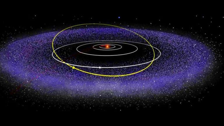 Le supercalculateur de la NASA révèle un secret fascinant : aux confins du système solaire, l’Oort Cloud cache une immense spirale de 15 000 AU