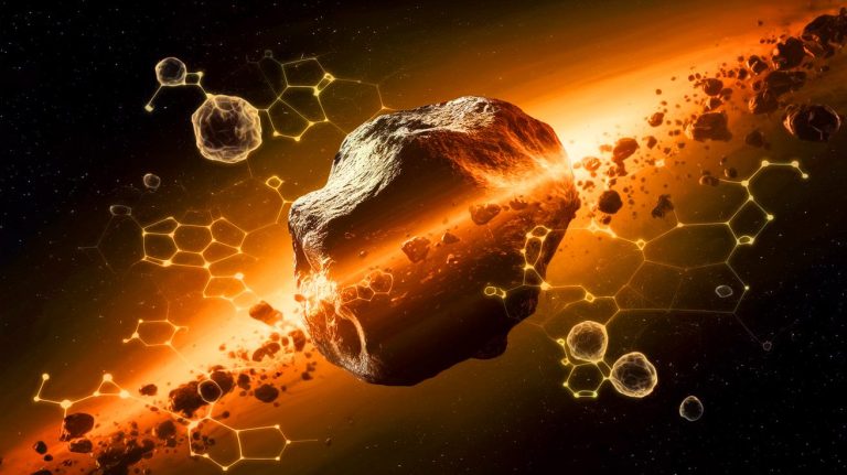 Des briques de la vie venues de l’espace : une découverte majeure révèle une abondance d’éléments vitaux sur un astéroïde