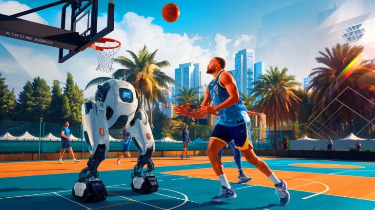 Ce robot devient le meilleur joueur de la NBA : le partenaire infaillible de Stephen Curry enchaîne les tirs parfaits