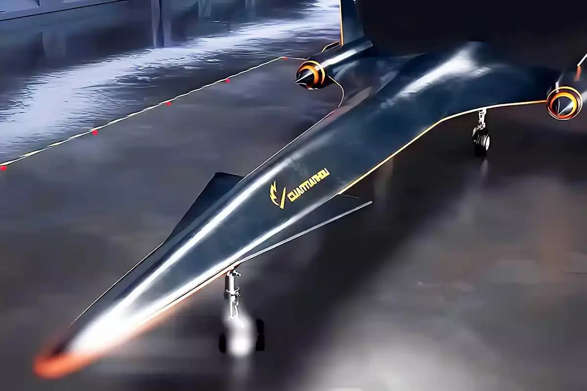 Un avion ultra-rapide développé par l'entreprise chinoise Space Transportation.