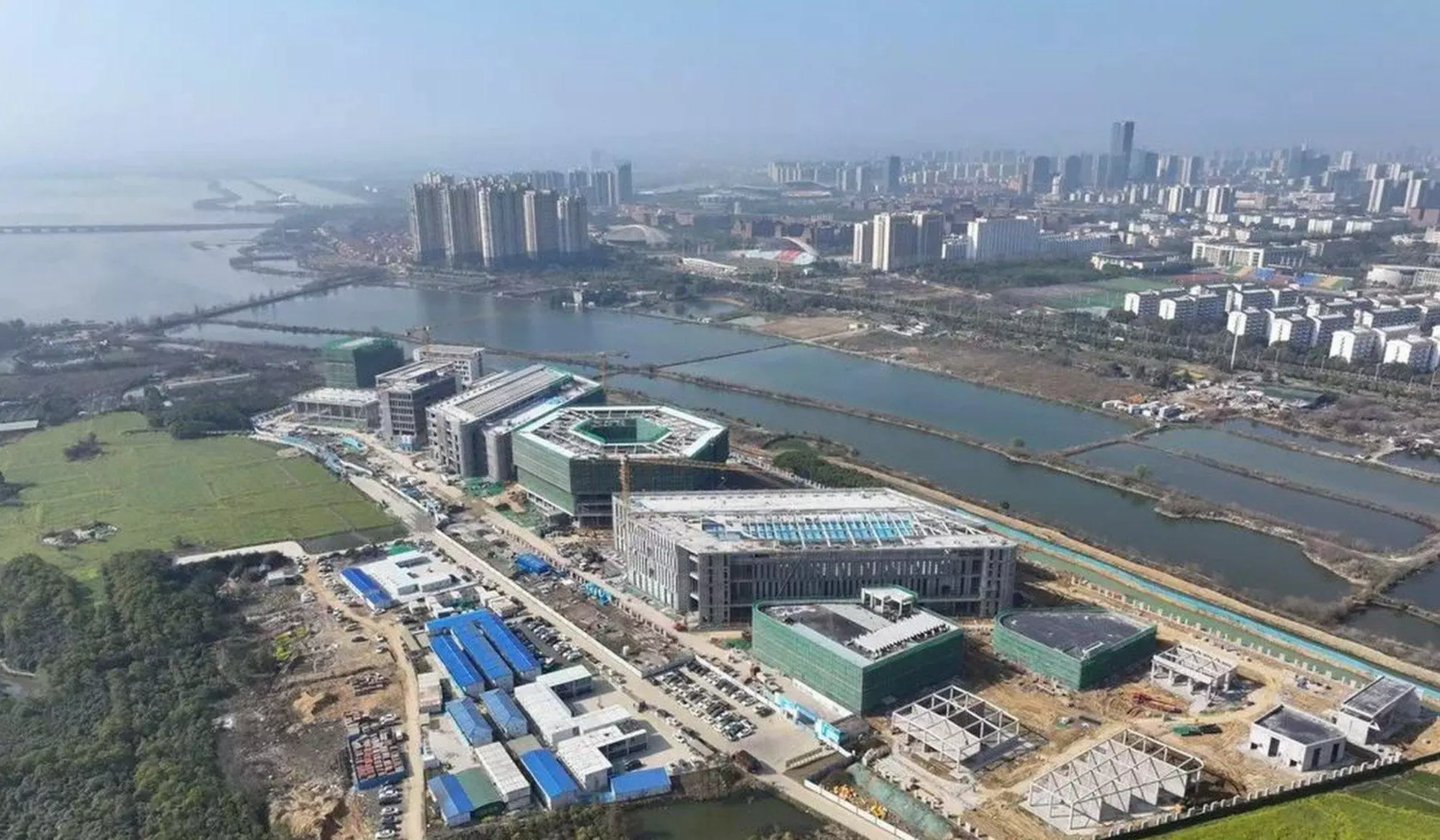 L'île scientifique de Yaohu à Nanchang accueillera le réacteur à haute température. Photo : Sina
