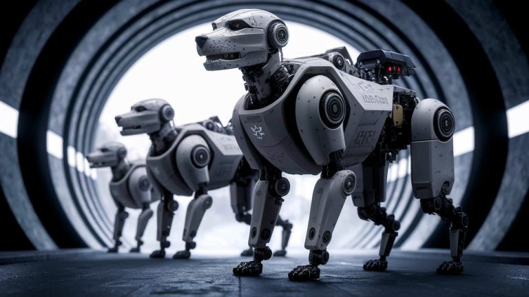 Une invasion mécanique souterraine : ces chiens robots ultra-puissants des USA s’infiltrent dans les tunnels nord-coréens pour des missions jamais vues