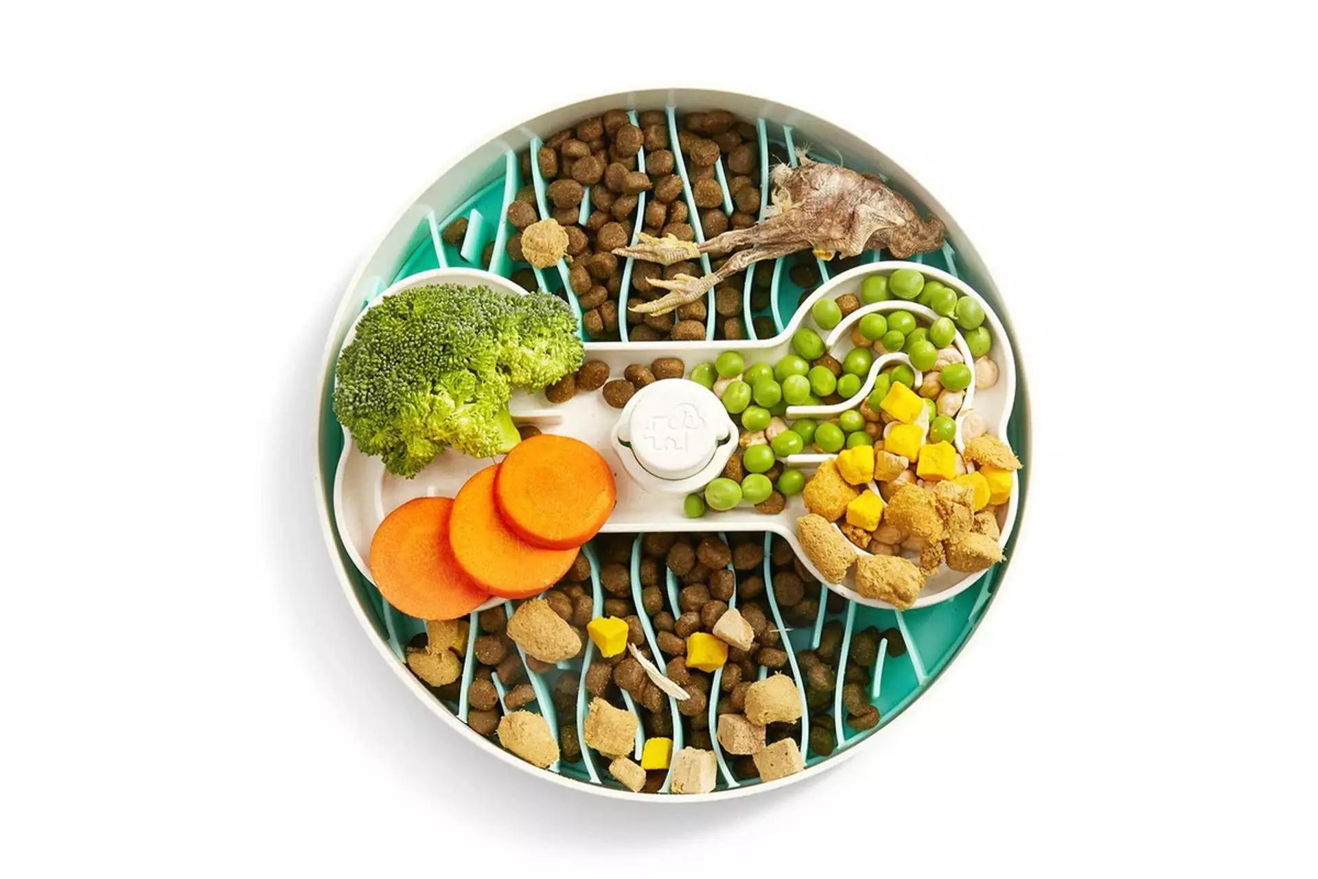 Les distributeurs de croquettes astucieux comme celui-ci peuvent aider votre chien à manger plus lentement et à le détourner de ses envies constantes