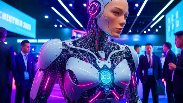 Révolution technologique : cette entreprise chinoise dévoile à Barcelone le premier robot humanoïde propulsé par la 5G-A