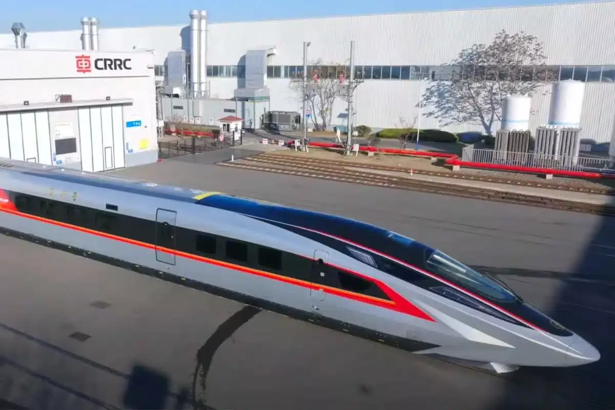 Un train à grande vitesse conçu en Chine.