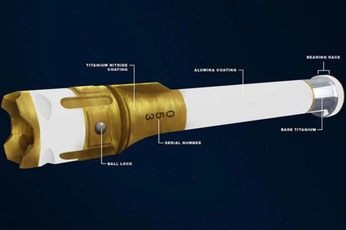 Mission du tube Perseverance de la NASA
