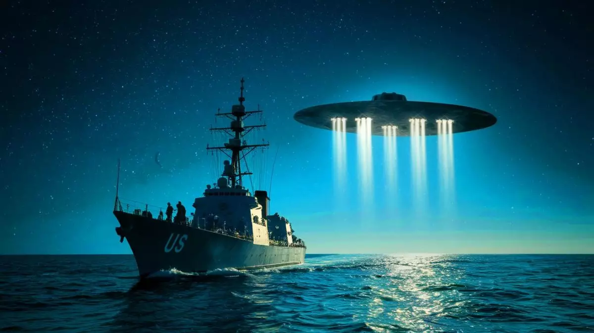 "Je suis témoin de vaisseaux volants mystérieux": un marin de l'US Navy révèle l'existence effrayante des navires surgissant des abysses marins