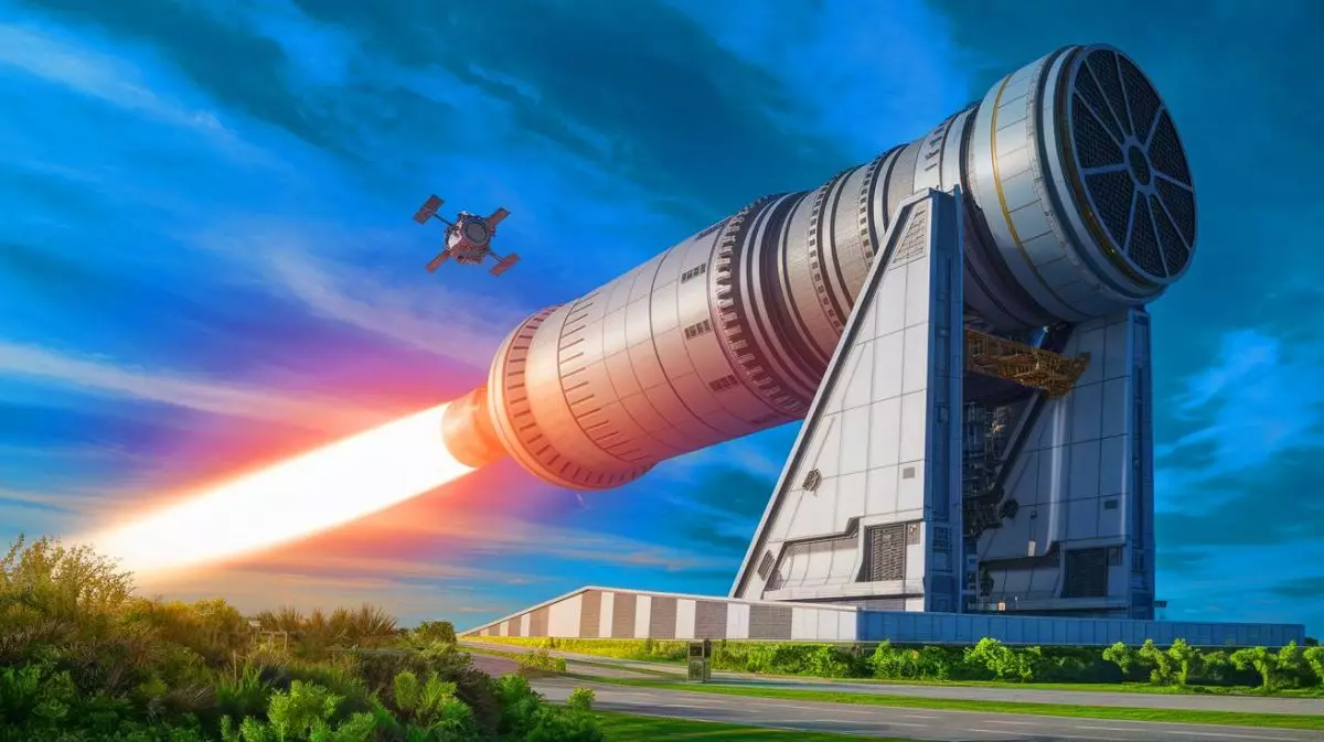 La Chine en état d’alerte général : cette entreprise américaine déploie un canon géant rotatif pour lancer des centaines de microsatellites en forme de crêpe dans l’espace