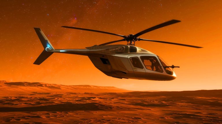 Voici l’hélicoptère géant « Nighthawk » de la NASA : mission martienne hors norme lancée avec une technologie inédite pour traquer des signes de vie