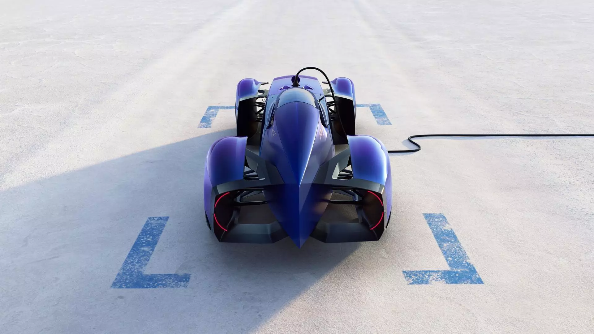 La Renault Filante Record est équipée de la même batterie lithium-ion de 87 kWh que la Renault Scenic E-Tech.
