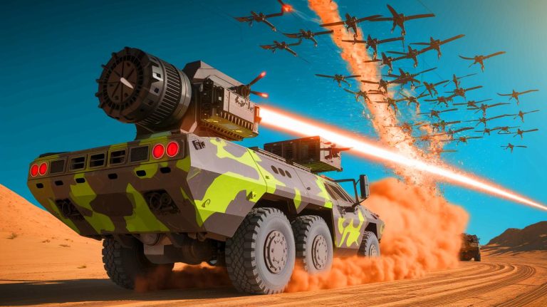 Nouvelle ère antidrone fulgurante : les Marines utilisent une technologie micro-ondes capable de faire fondre un essaim en quelques instants