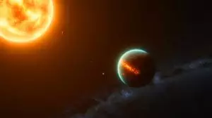 Illustration de la découverte de l'exoplanète 51 Pegasi b et son importance dans l'astronomie moderne. Image réalisée par IA.