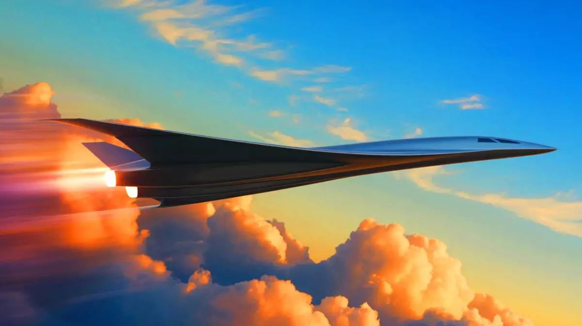 Illustration de l'innovation chinoise avec un moteur hypersonique révolutionnaire pour l'aviation. Image réalisée par IA.