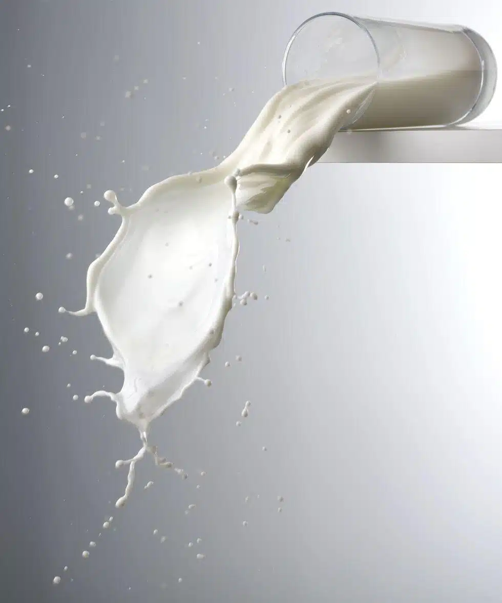 Du lait renversé