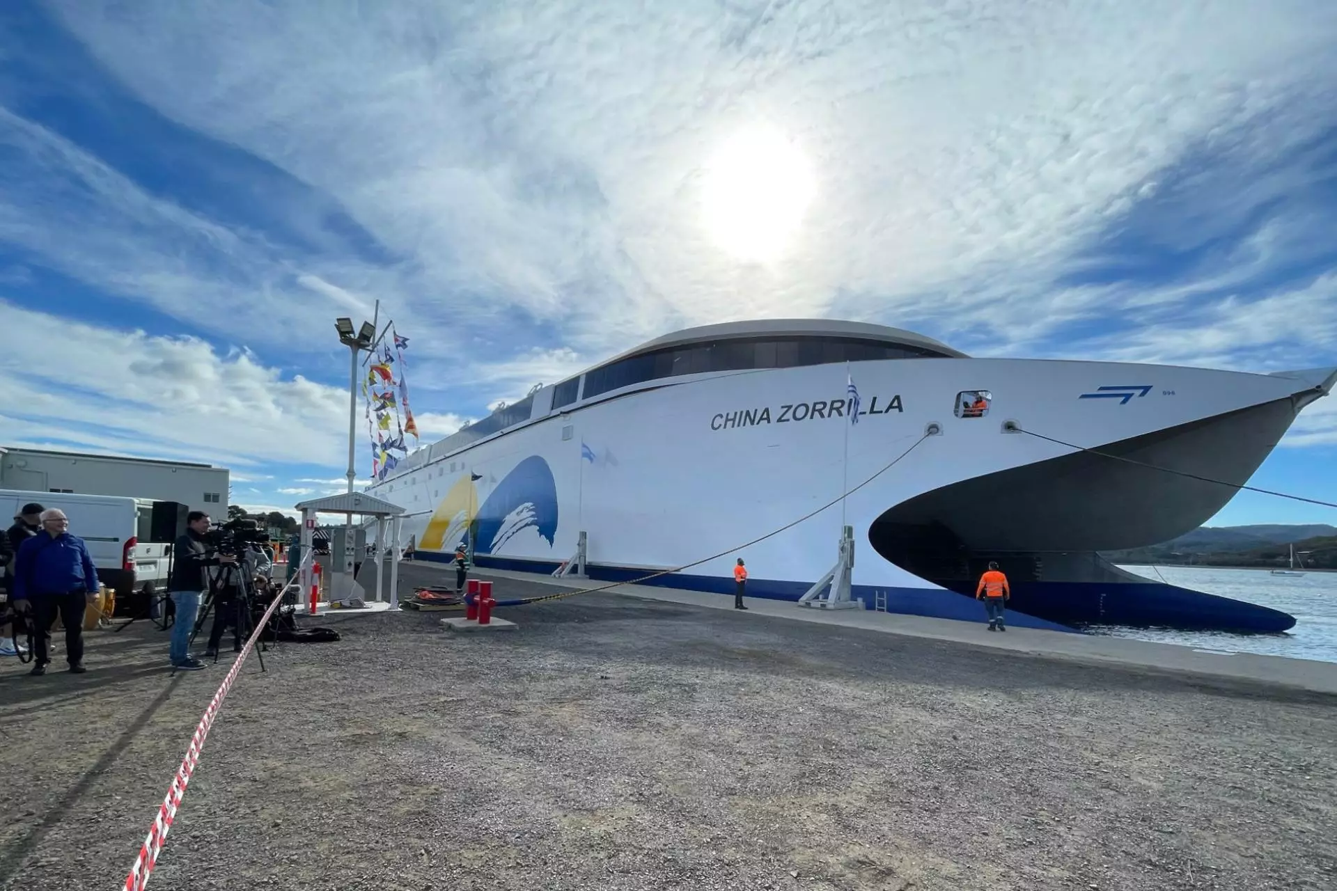 Le China Zorrilla devient le plus grand navire électrique à batterie au monde
