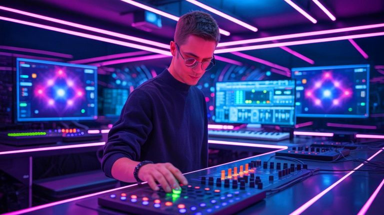 Le Royaume-Uni choque l’industrie musicale : une chanson créée par intelligence artificielle et puissance quantique voit le jour