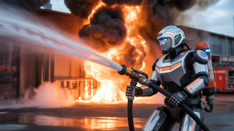 Robots incendie : une révolution technologique sous surveillance