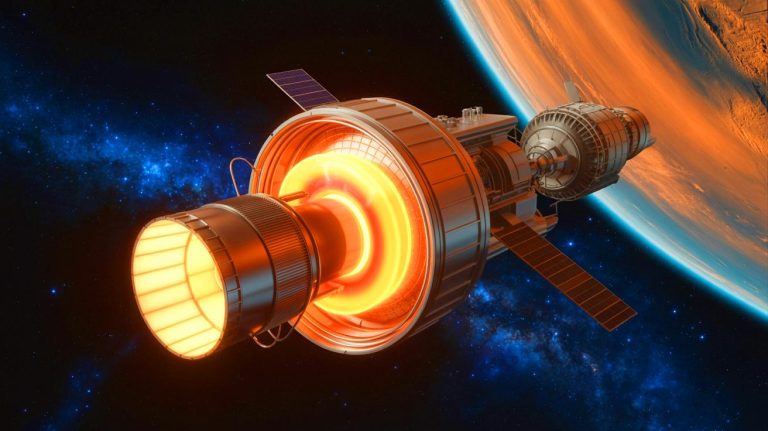 Le moteur du futur affole la NASA : l’uranium liquide en rotation pourrait diviser par deux le voyage vers la planète rouge