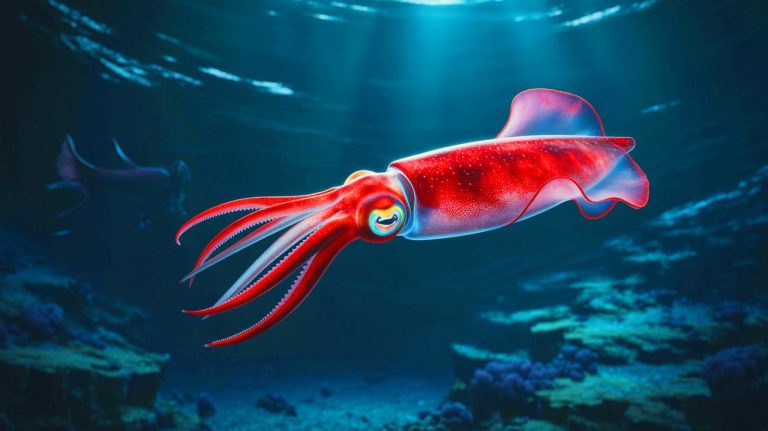 « Une horreur des abysses » : ce calmar rouge sang aux crochets terrifiants découvert dans la zone de minuit glace les chercheurs