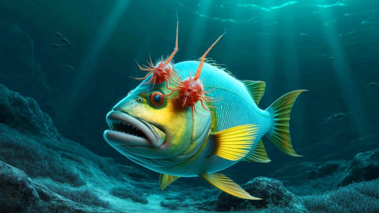 « Dévoré vivant sous 1 000 mètres » : un poisson abyssal subantarctique filmé avec deux parasites s’attaquant à lui en direct