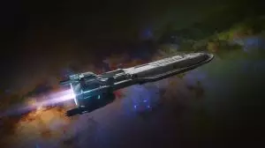 Illustration de la nouvelle technologie de propulsion défiant la gravité. Image réalisée par IA.
