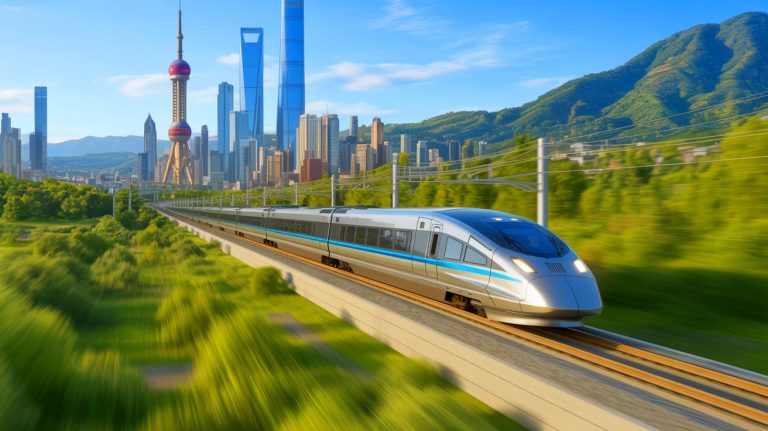 La Chine dévoile ce train à grande vitesse inégalé qui pulvérise tous les records mondiaux avec une vitesse stupéfiante de 620 km/h