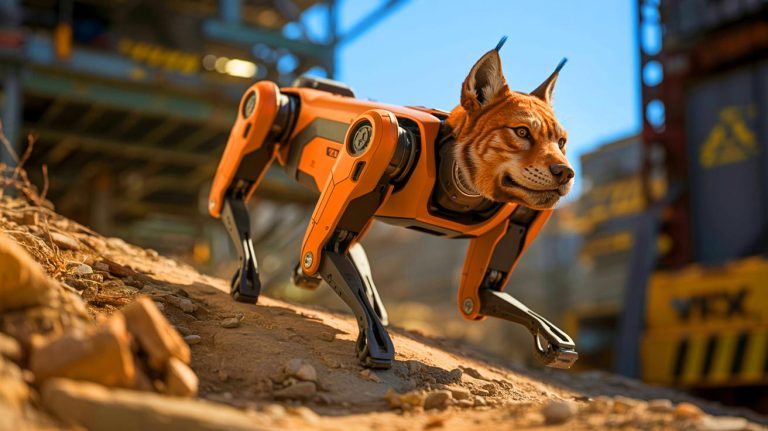 L&rsquo;incroyable prouesse technologique du Lynx M20 : ce robot chien aux capacités athlétiques défiant toute imagination va vous laisser sans voix
