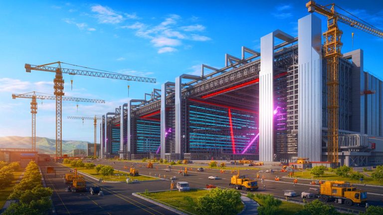 Un projet monumental dévoilé : la Chine construit un gigantesque complexe de fusion nucléaire visible depuis l&rsquo;espace