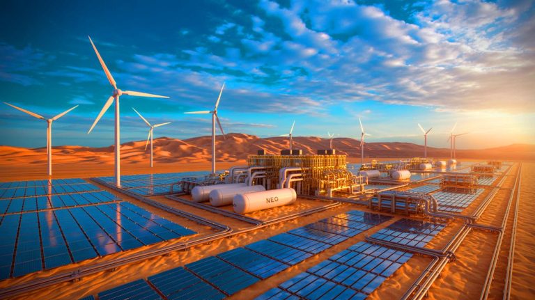 L&rsquo;usine géante d&rsquo;hydrogène vert de NEOM se rapproche de la mise en service, surprenant les experts mondiaux