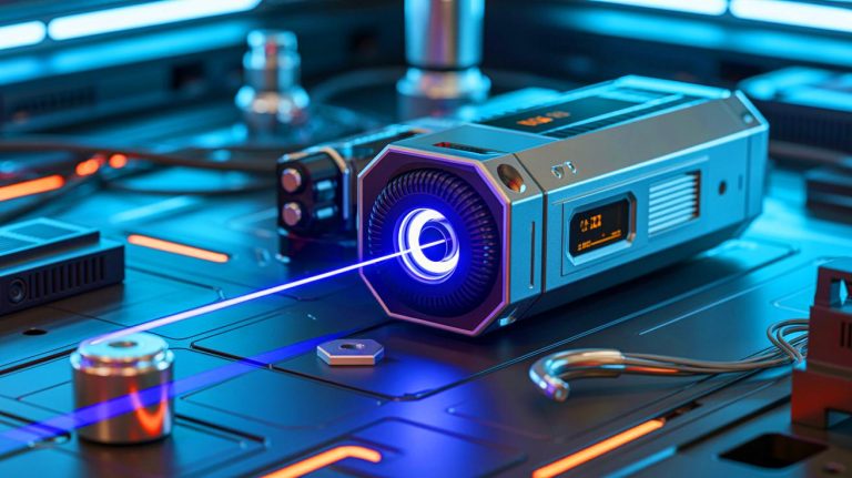 Ce YouTuber fou défie la physique avec ce laser portatif surpuissant : une création artisanale qui brûle tout sur son passage