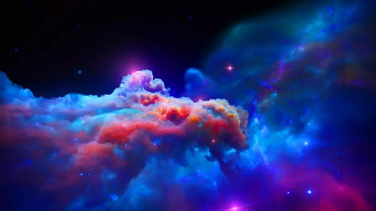 Illustration de la découverte d'un nuage moléculaire géant dans la Voie lactée. Image réalisée par IA.