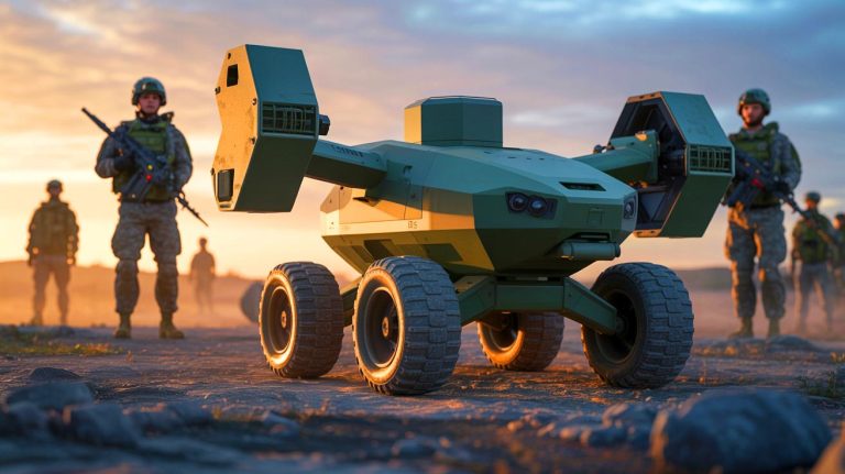 Assaut inédit : l’Ukraine utilise des drones terrestres pour capturer des soldats russes, marquant un tournant révolutionnaire dans le conflit