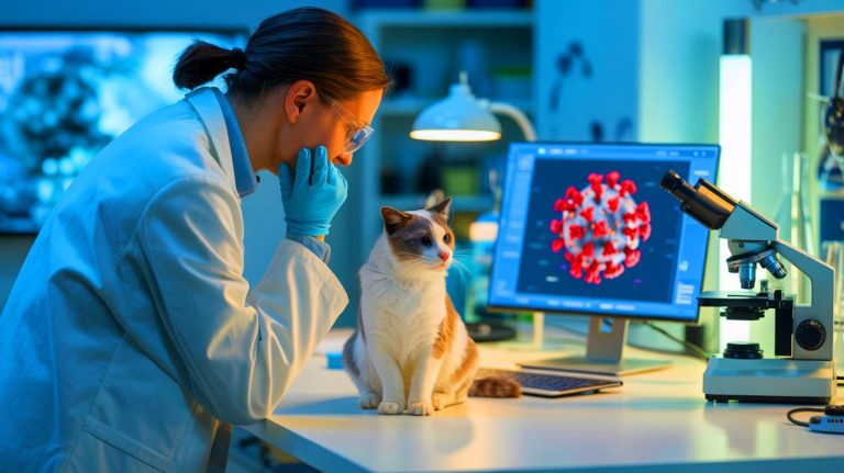 « Ce chat est un vrai héros » : pour la deuxième fois, il aide son maître scientifique à découvrir un virus inédit