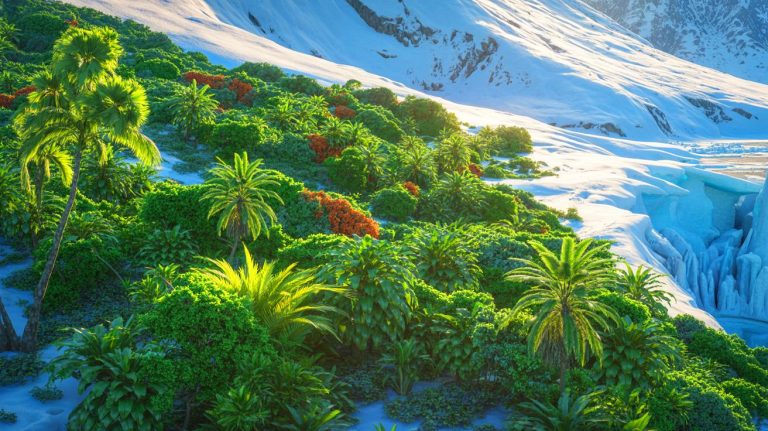 Découverte incroyable près du Pôle Nord : cette forêt tropicale cachée remet en question tout ce que nous pensions savoir sur le climat arctique