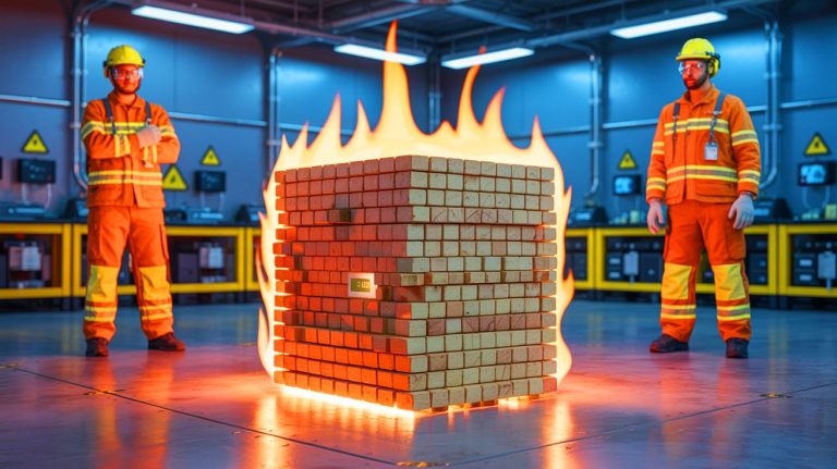 « Même Tesla n’a pas tenu aussi longtemps » : une batterie autrichienne contenant du bois et du liège pulvérise tous les tests d’incendie connus