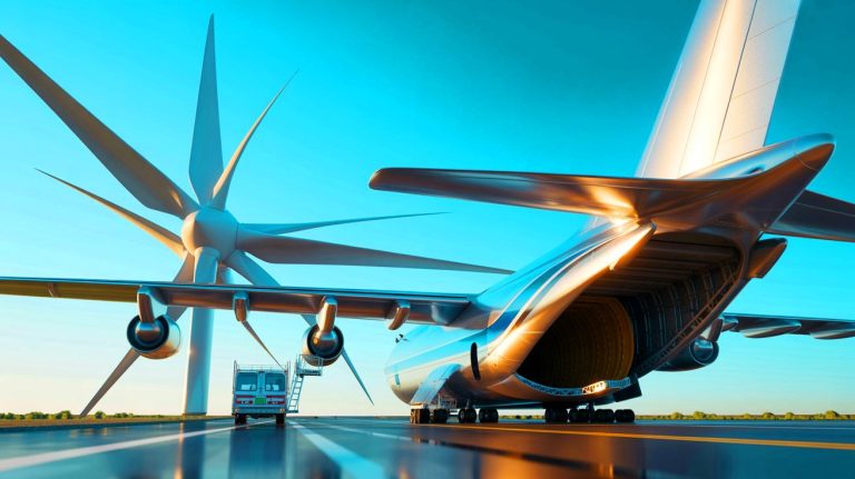 Un avion-cargo de 108,50 mètres pour l&rsquo;énergie éolienne : « Ce géant des airs va bouleverser l&rsquo;avenir énergétique mondial et diviser les opinions »