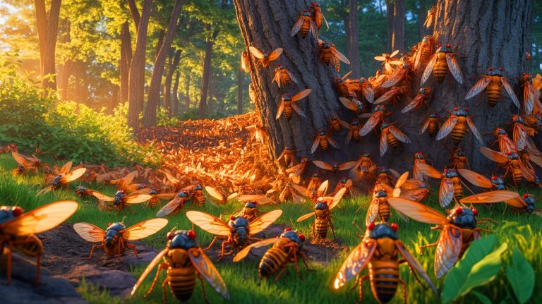 Une invasion terrifiante : découvrez la cigale zombie, cet insecte bruyant qui envahit les États-Unis tous les 13 ou 17 ans en sortant du sol