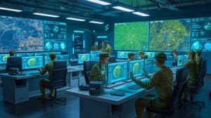 Un outil de wargaming américain truffé de données classifiées révèle les points faibles ennemis et pulvérise la stratégie militaire classique Illustration de l'Université Johns Hopkins utilisant l'intelligence artificielle pour transformer les jeux de guerre et la défense nationale.