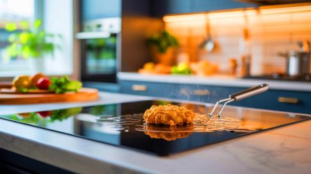 Illustration de la nouvelle technique chimique "nanoscale fletching" développée par l'Université de Toronto pour des revêtements antiadhésifs plus écologiques.