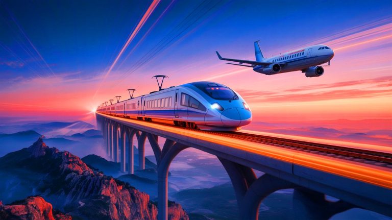 « C’est la fin des avions » : le train chinois à grande vitesse pulvérise les longs trajets et humilie totalement le transport aérien